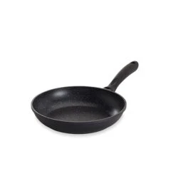 Poêle Fonte D’aluminium Revêtement Anti-adhérent Effet Pierre 24 Cm