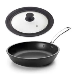 Lot Poêle 26 Cm Voga Avec Couvercle