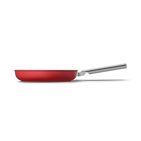 Smeg Poêle Aluminium Antiadhésive 28 Cm Rouge Mat – Image 2