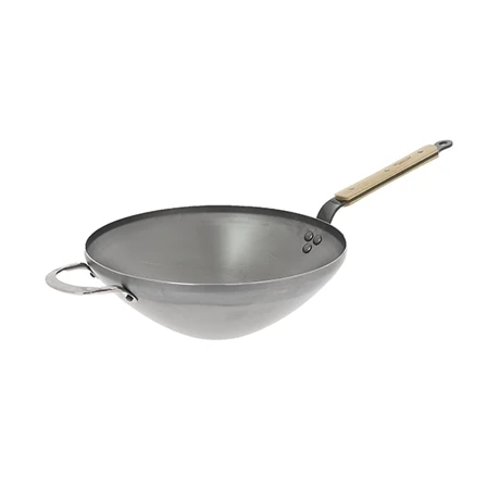 De Buyer Wok Minéral B Bois 32 Cm