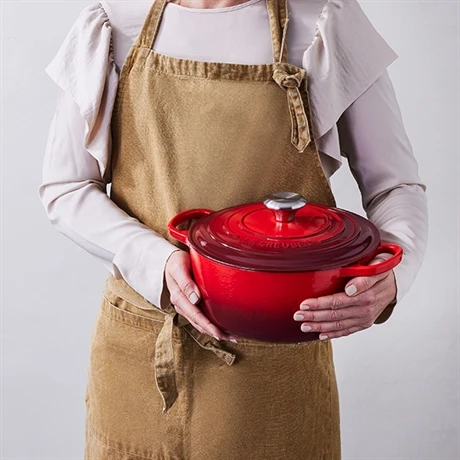Le Creuset Cocotte Fonte Rond 24 Cm Cerise â Image 5