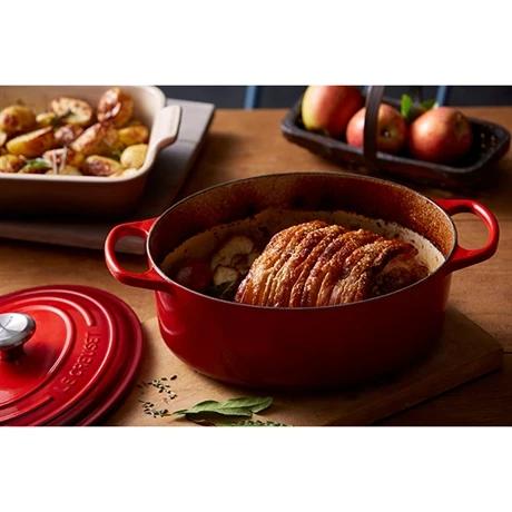 Le Creuset Cocotte Fonte Ovale Cerise 31 Cm â Image 3