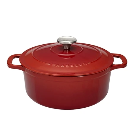 Cocotte Sublime Fonte Rond 26 Cm Rubis