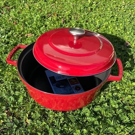 Invicta Cocotte Bistrot Rouge 28 Cm â Image 3