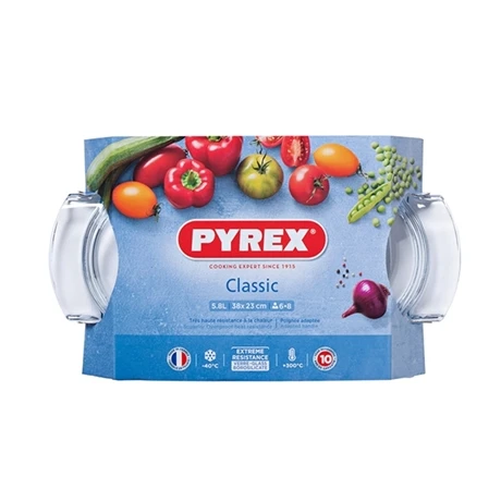 Cocotte Ovale En Verre 5,8 L Classic Pyrex â Image 2