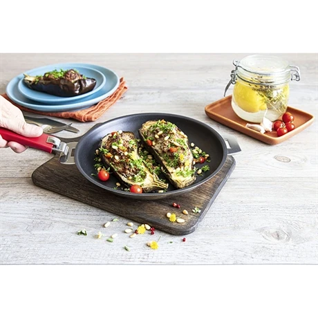 Poêle Mutine Revêtue 30 Cm Sans Manche – Image 2