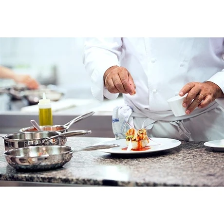 PoĂȘle Sautoir Inox Castel'Pro 16 Cm â Image 2