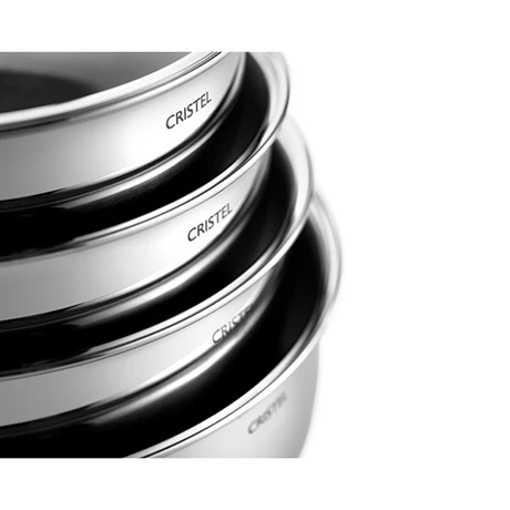 PoĂȘle Sautoir Inox Castel'Pro 24 Cm â Image 3