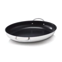 BEKA Poêle à Poisson Ovale 37,2 X 25 Cm