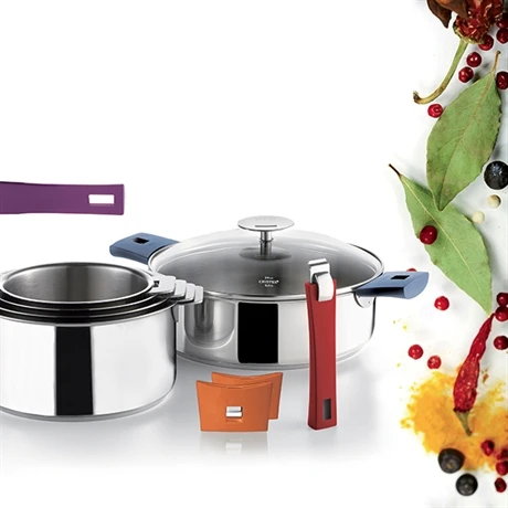 PoĂȘle Inox Mutine 26 Cm â Image 2