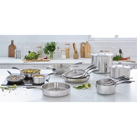 Sauteuse Excell'Inox Tout Inox 24 Cm â Image 3
