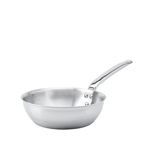 De Buyer Sauteuse Inox 24 Cm Bombée Alchimy