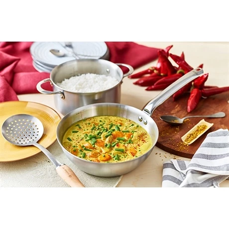 De Buyer Sauteuse Inox 24 Cm BombĂ©e Alchimy â Image 2