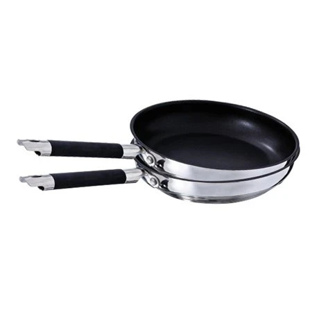 Lot De 2 Poêles Antiadhésives Rapid Cook 24 Et 28 Cm