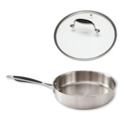 Set Sauteuse ExcellâInox 28 Cm Et Couvercle