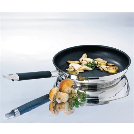 Set Poêle Anti-adhérente Rapid Cook 24 Cm Et 2 éponges Végétales – Image 3